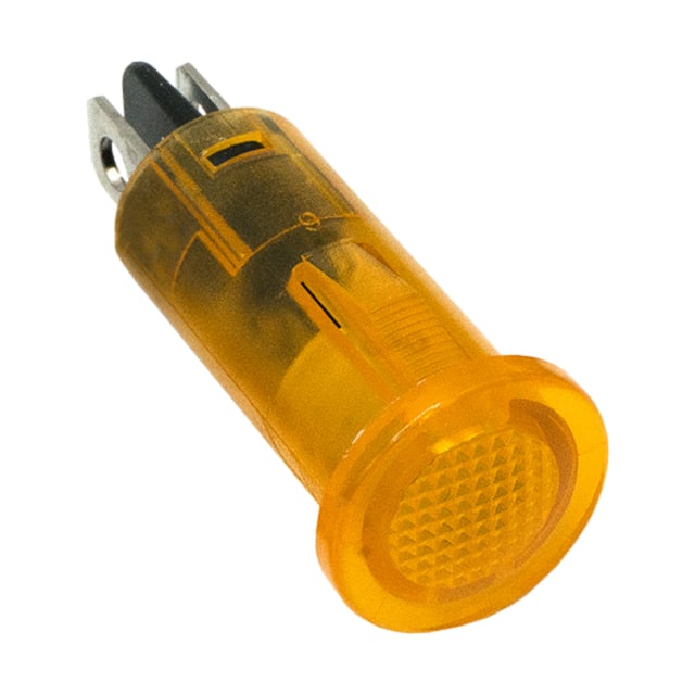 655-1305-104F by Dialight - 1/2""FLTSNAP YL120VAC W/TERMS