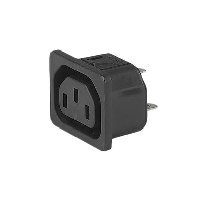 6600.4312 by SCHURTER Inc. - PWR ENT RCPT IEC320-2-2F PNL QC