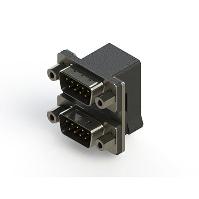 661-009-264-006 by EDAC Inc. - 661 SERIES RIGHT ANGLE DUAL D-SU