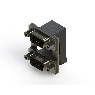 661-009-264-009 by EDAC Inc. - 661 SERIES RIGHT ANGLE DUAL D-SU