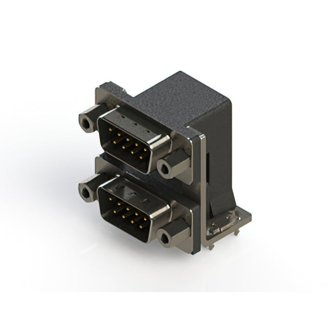 661-009-264-036 by EDAC Inc. - 661 SERIES RIGHT ANGLE DUAL D-SU