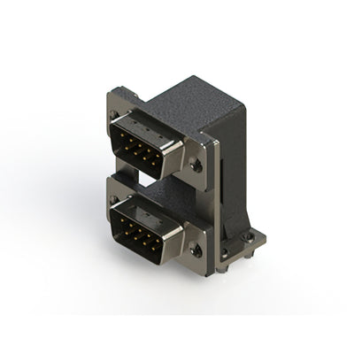 661-009-264-048 by EDAC Inc. - 661 SERIES RIGHT ANGLE DUAL D-SU