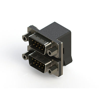 661-009-364-003 by EDAC Inc. - 661 SERIES RIGHT ANGLE DUAL D-SU