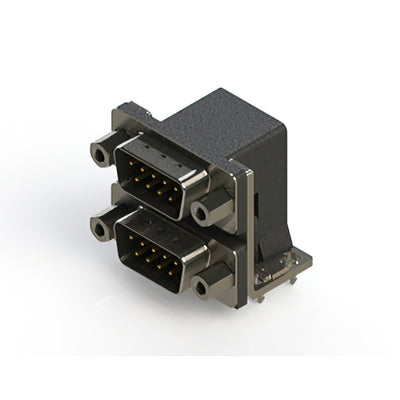 661-009-364-033 by EDAC Inc. - 661 SERIES RIGHT ANGLE DUAL D-SU