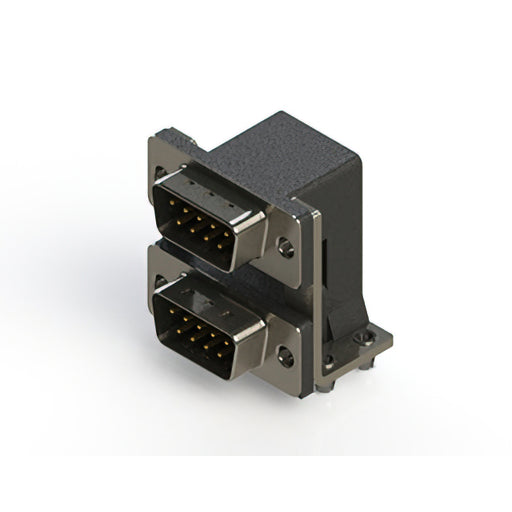 661-009-364-047 by EDAC Inc. - 661 SERIES RIGHT ANGLE DUAL D-SU