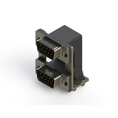 661-009-364-048 by EDAC Inc. - 661 SERIES RIGHT ANGLE DUAL D-SU