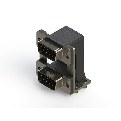 661-009-364-04A by EDAC Inc. - CONNECTOR D-SUB PLUG 9POS R/A SLDR
