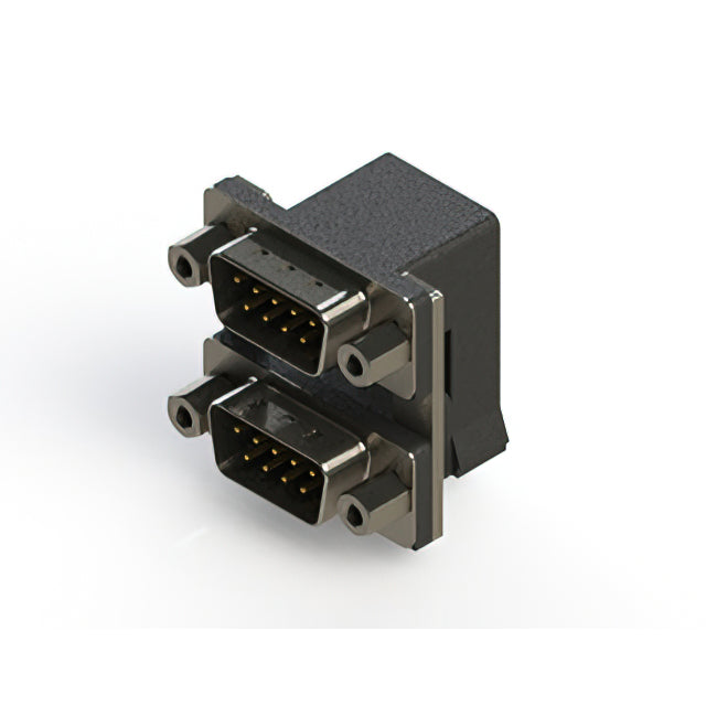 661-009-664-006 by EDAC Inc. - 661 SERIES RIGHT ANGLE DUAL D-SU