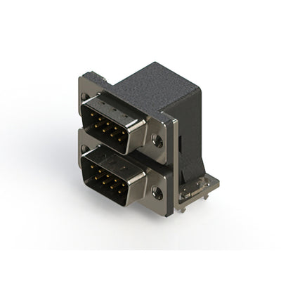 661-009-664-031 by EDAC Inc. - CONNECTOR D-SUB PLUG 9POS R/A SLDR