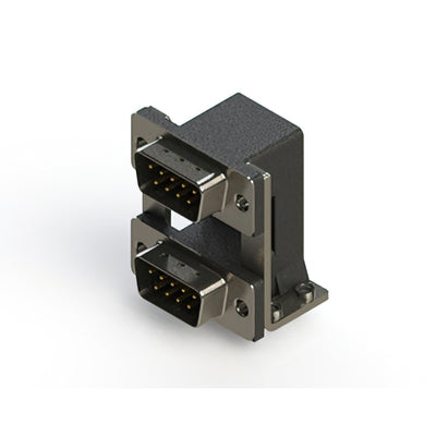 661-009-664-050 by EDAC Inc. - 661 SERIES RIGHT ANGLE DUAL D-SU