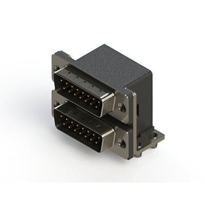 661-015-264-042 by EDAC Inc. - 661 SERIES RIGHT ANGLE DUAL D-SU