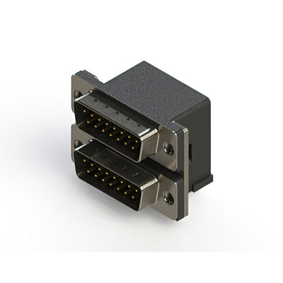 661-015-664-001 by EDAC Inc. - CONNECTOR D-SUB PLUG 15POS R/A SLDR