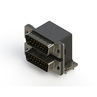 661-015-664-031 by EDAC Inc. - CONNECTOR D-SUB PLUG 15POS R/A SLDR