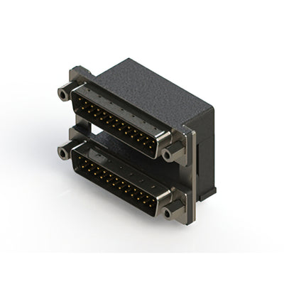 661-025-264-009 by EDAC Inc. - 661 SERIES RIGHT ANGLE DUAL D-SU