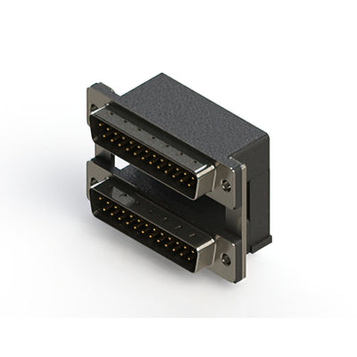 661-025-264-00C by EDAC Inc. - CONNECTOR D-SUB PLUG 25POS R/A SLDR
