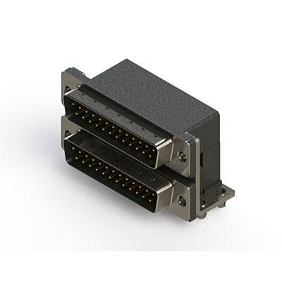 661-025-264-044 by EDAC Inc. - 661 SERIES RIGHT ANGLE DUAL D-SU