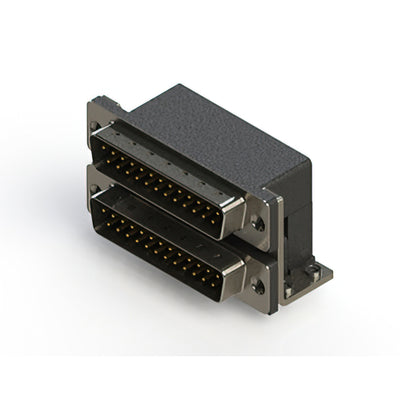 661-025-264-052 by EDAC Inc. - 661 SERIES RIGHT ANGLE DUAL D-SU