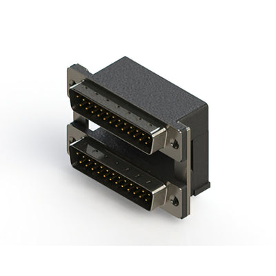 661-025-364-008 by EDAC Inc. - 661 SERIES RIGHT ANGLE DUAL D-SU