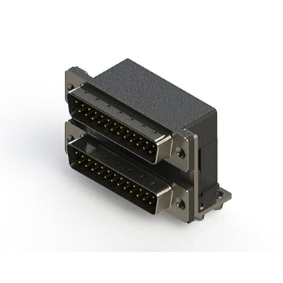 661-025-364-045 by EDAC Inc. - 661 SERIES RIGHT ANGLE DUAL D-SU