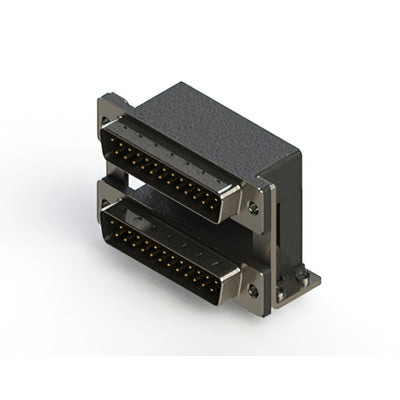 661-025-364-05A by EDAC Inc. - CONNECTOR D-SUB PLUG 25POS R/A SLDR