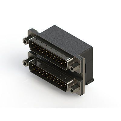 661-025-664-006 by EDAC Inc. - 661 SERIES RIGHT ANGLE DUAL D-SU