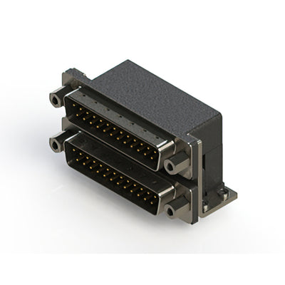 661-025-664-053 by EDAC Inc. - 661 SERIES RIGHT ANGLE DUAL D-SU