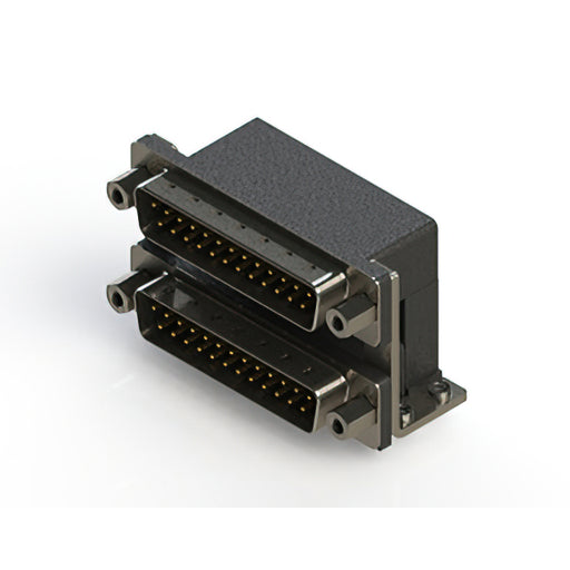 661-025-664-056 by EDAC Inc. - 661 SERIES RIGHT ANGLE DUAL D-SU