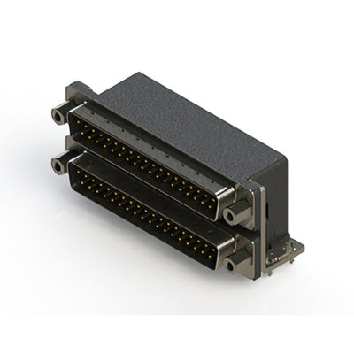 661-037-264-033 by EDAC Inc. - 661 SERIES RIGHT ANGLE DUAL D-SU