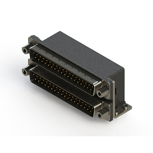 661-037-264-053 by EDAC Inc. - 661 SERIES RIGHT ANGLE DUAL D-SU
