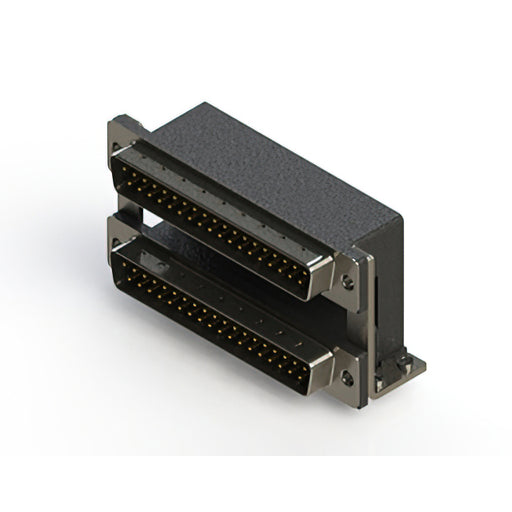 661-037-264-056 by EDAC Inc. - 661 SERIES RIGHT ANGLE DUAL D-SU