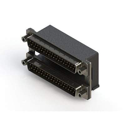 661-037-364-009 by EDAC Inc. - 661 SERIES RIGHT ANGLE DUAL D-SU