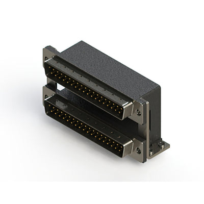 661-037-364-057 by EDAC Inc. - 661 SERIES RIGHT ANGLE DUAL D-SU