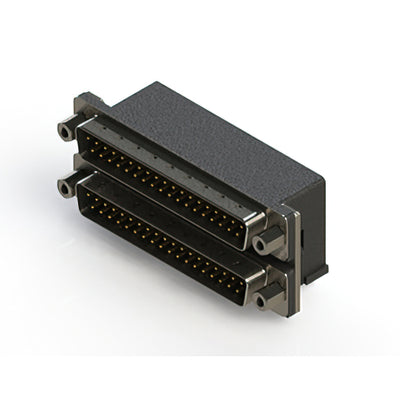 661-037-664-003 by EDAC Inc. - 661 SERIES RIGHT ANGLE DUAL D-SU