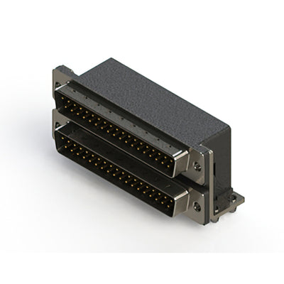 661-037-664-044 by EDAC Inc. - 661 SERIES RIGHT ANGLE DUAL D-SU