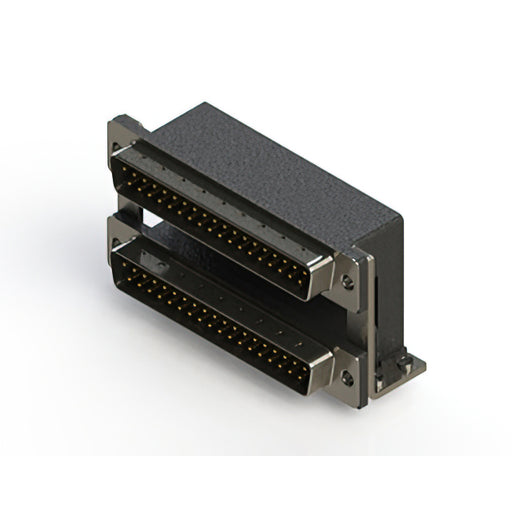 661-037-664-056 by EDAC Inc. - 661 SERIES RIGHT ANGLE DUAL D-SU