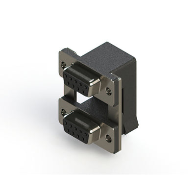 662-009-364-000 by EDAC Inc. - 662 SERIES RIGHT ANGLE DUAL D-SU