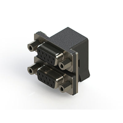 662-009-364-003 by EDAC Inc. - 662 SERIES RIGHT ANGLE DUAL D-SU