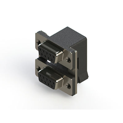 662-009-364-005 by EDAC Inc. - 662 SERIES RIGHT ANGLE DUAL D-SU