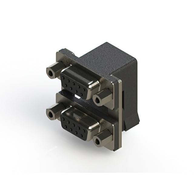 662-009-364-006 by EDAC Inc. - 662 SERIES RIGHT ANGLE DUAL D-SU