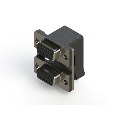 662-009-364-007 by EDAC Inc. - 662 SERIES RIGHT ANGLE DUAL D-SU