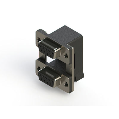 662-009-364-008 by EDAC Inc. - 662 SERIES RIGHT ANGLE DUAL D-SU