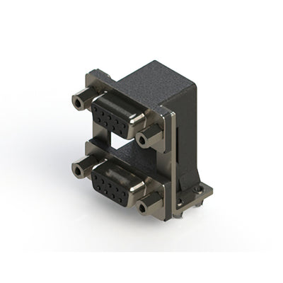 662-009-364-049 by EDAC Inc. - 662 SERIES RIGHT ANGLE DUAL D-SU
