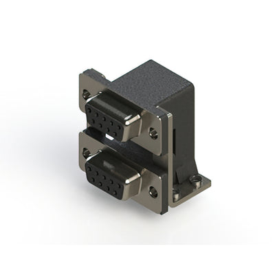 662-009-364-057 by EDAC Inc. - 662 SERIES RIGHT ANGLE DUAL D-SU