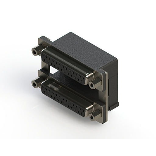 662-025-264-009 by EDAC Inc. - 662 SERIES RIGHT ANGLE DUAL D-SU