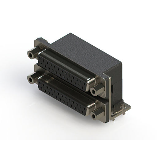 662-025-264-033 by EDAC Inc. - 662 SERIES RIGHT ANGLE DUAL D-SU