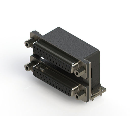 662-025-264-036 by EDAC Inc. - 662 SERIES RIGHT ANGLE DUAL D-SU