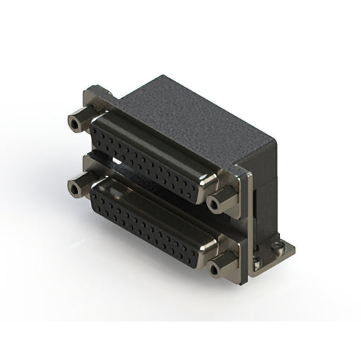 662-025-264-056 by EDAC Inc. - 662 SERIES RIGHT ANGLE DUAL D-SU