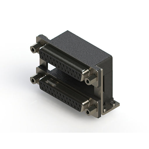 662-025-264-059 by EDAC Inc. - 662 SERIES RIGHT ANGLE DUAL D-SU
