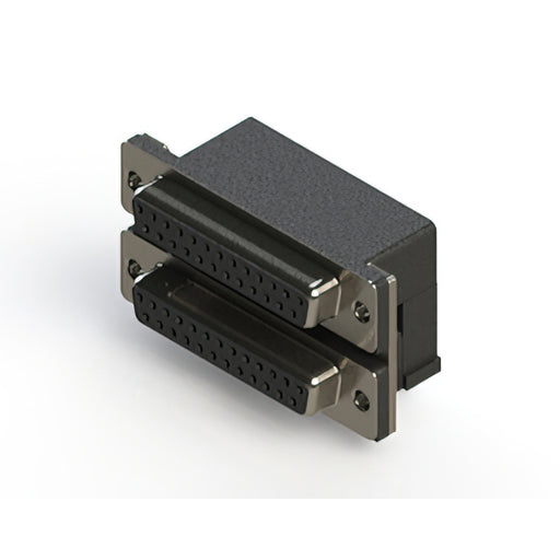 662-025-364-004 by EDAC Inc. - 662 SERIES RIGHT ANGLE DUAL D-SU
