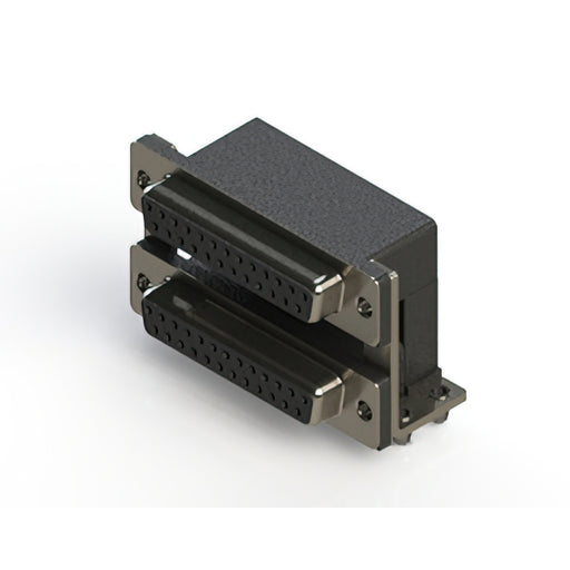 662-025-364-047 by EDAC Inc. - 662 SERIES RIGHT ANGLE DUAL D-SU